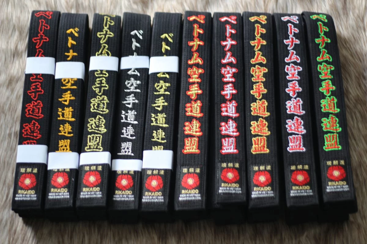 đai đen karate đai đen karate cao cấp