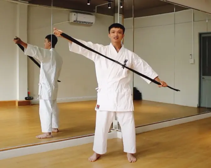 cách thắt đai karate cách thắt đai karate