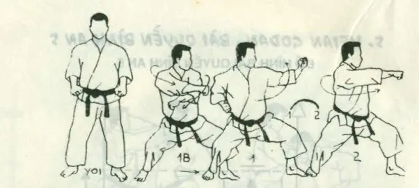 bài quyền số 5 karate bài quyền Heian godan