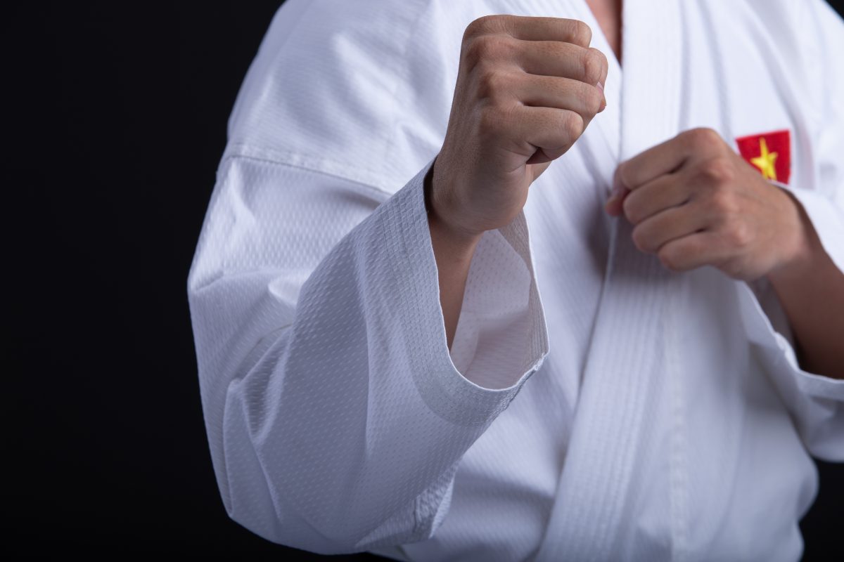 võ phục kumite kim cương
